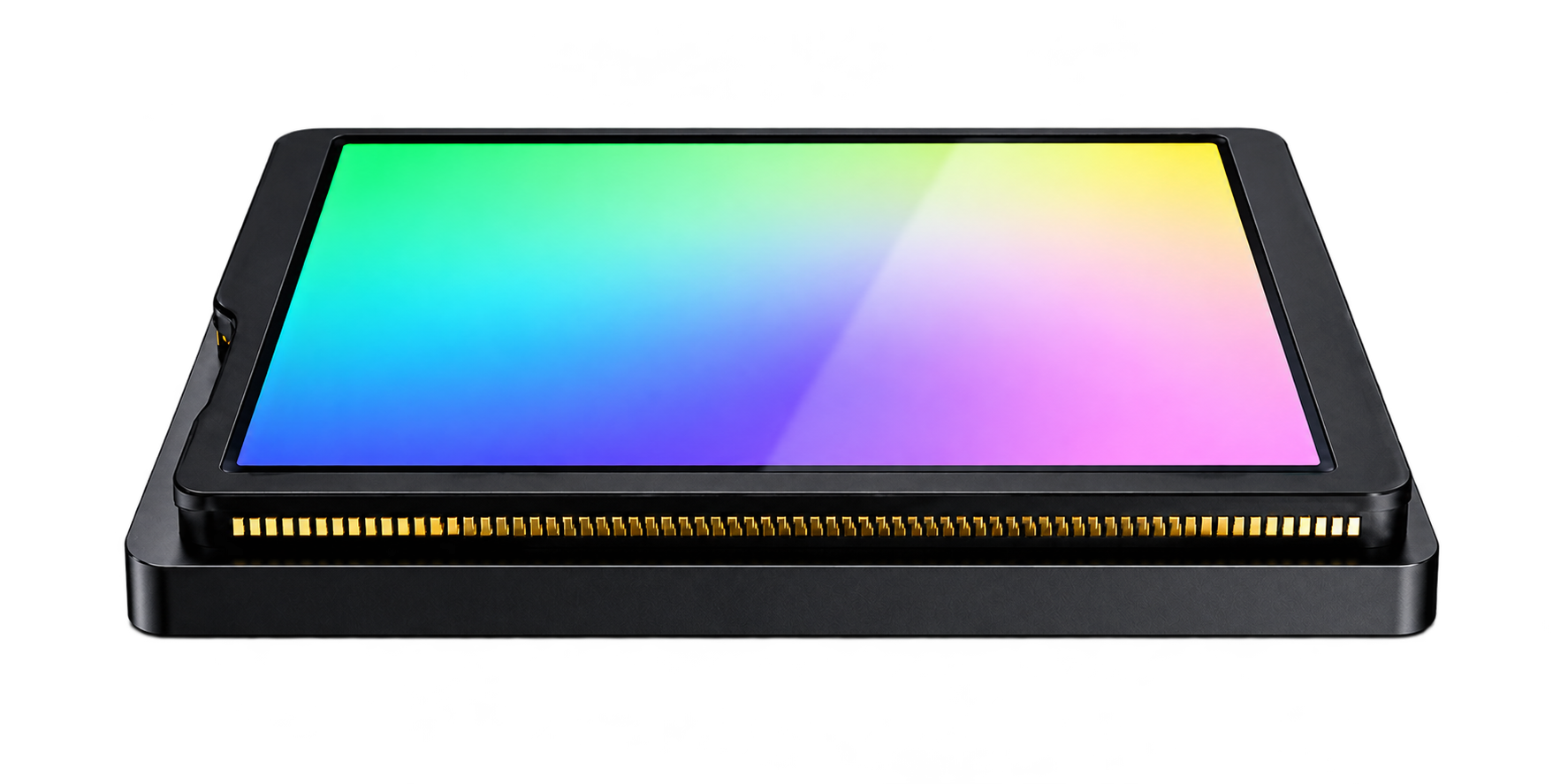 Illustration of the display used with the HD CCD setup